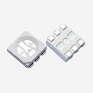 Fabrika doğrudan parlak kırmızı 5050 SMD diyotlar için LED 6-Pins 3-cips 620-625nm dalga boyu 2.0-2.4V - Product Image 1