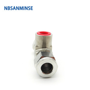 Raccord en T à compression en acier inoxydable NBSANMINSE SS316L NPT 18143812 3000 PSI ASTM Série 300 Rond Sans Soudure - Product Image 5