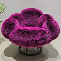 Designer nordique créatif en forme de coton griffe d'ours canapé chaise hôtel B & B appartement Salon de beauté Cipria canapé
