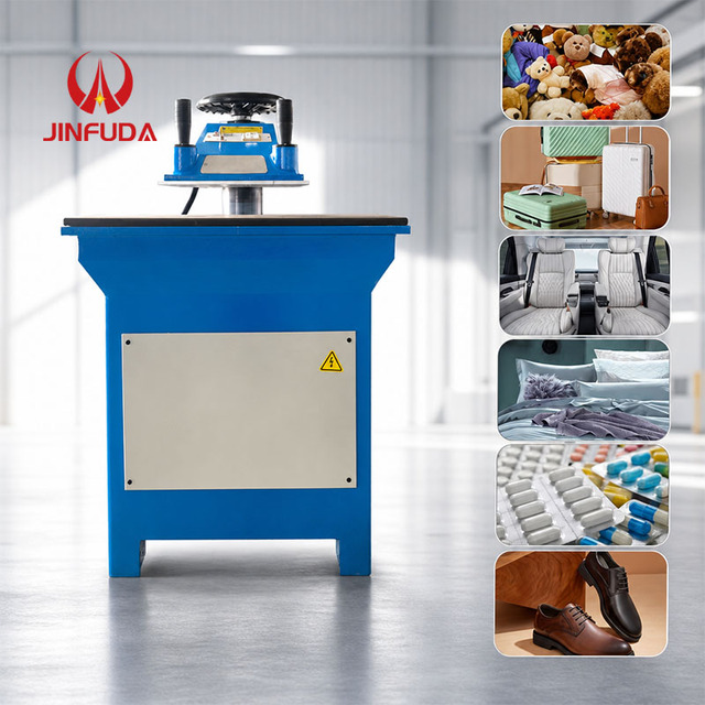 Hydraulic Swing Arm Clicking Press Die Cutting Machine for Leather Shoe Making