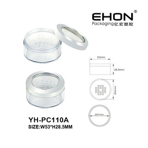 Wholesale Multi-layer ABS/AS <b>Plastic</b> Cosmetic Loose Powder <b>Jar</b> with Transparent Sifter Case <b>Plastic</b> Cosmetic Case - Product Image 6