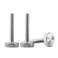 Vis à oreilles en acier inoxydable 304 de haute qualité, fabrication directe d'usine, tête ronde, bouton de réglage GB835, M2 M4 M6 M8 M10, en stock