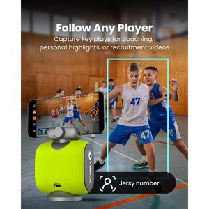 กล้องแอคชั่น XbotGo Chameleon Ai 4K 60FPS ไร้สาย บลูทูธ สำหรับกีฬา ฟุตบอล บาสเกตบอล ใช้สำหรับทีม - Product Image 3