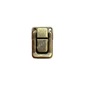 Loquet de meuble Chenxing en acier au carbone, style rustique, sans clé, durable, pour boîte cadeau, plaqué 1088 - Product Image 3