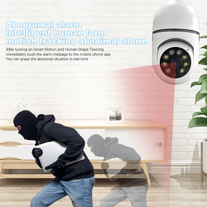 Bombilla de Cámara con Visión Nocturna, Detección de Movimiento y Alarma, WiFi, E27, 1080MP, 360°, Venta Directa de Fábrica - Product Image 2