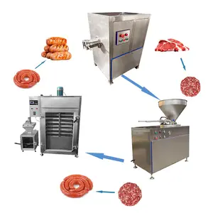 Máquina de relleno de salchichas de perro caliente, fabricante de salchichas de cerdo, precio de fábrica