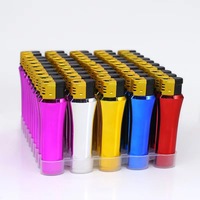 Briquet à Gaz Butane Jetable et Rechargeable Personnalisé, Vente en Gros Usine à Bas Prix pour Cigarettes