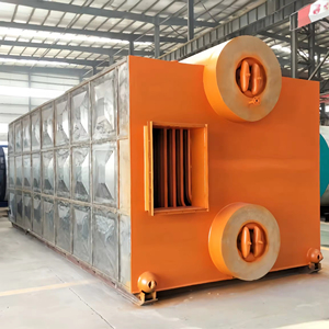 Yongxing Best Selling Two <b>Drum</b> Fired Biomass Wood Steam Boiler New Low <b>Fire</b> Tube for Industries Coal Flake Chain Grate Boiler - Product Image 4