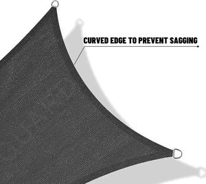 Voile d'ombrage rectangulaire anti-UV <span class=keywords><strong>pour</strong></span> jardin, terrasse, patio, activités et installations extérieures - Product Image 4