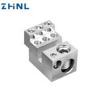 Boîtes à vis de bloc de Distribution d'ampli élevé Din Rail Bus Bar UKK 160A bornier de Distribution d'énergie