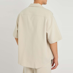<span class=keywords><strong>Camisa</strong></span> <span class=keywords><strong>de</strong></span> Lino <span class=keywords><strong>de</strong></span> Verano <span class=keywords><strong>de</strong></span> Alta Calidad para <span class=keywords><strong>Hombre</strong></span>, Color Sólido, Holgada, Transpirable, <span class=keywords><strong>de</strong></span> Algodón, Informal, con Bolsillo en la Solapa, para Trabajar - Product Image 4