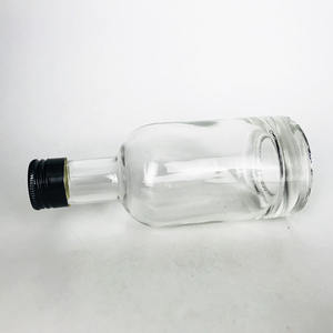 <span class=keywords><strong>Petite</strong></span> bouteille à vin en verre blanc <span class=keywords><strong>de</strong></span> haute qualité, 200 ml, flacon à <span class=keywords><strong>whisky</strong></span> à vendre - Product Image 5