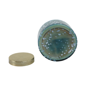 Candela Profumata in Vetro Macchiettato, Grande Vaso Decorativo per Interni ed Esterni, Elegante per la Casa - Product Image 6