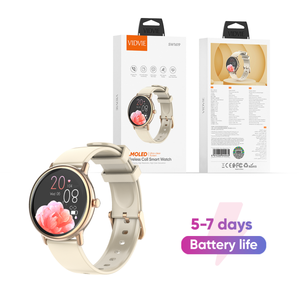 Montre connectée VIDVIE pour hommes et femmes, écran AMOLED numérique, suivi sportif et de forme physique, surveillance de la pression artérielle, étanche, boussole - Product Image 1
