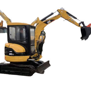 Excavadora de segunda mano CAT 303.5c Mini para uso doméstico, oruga de goma para excavadoras CAT303.5, CAT 303.5E CR, 303, 304, 305.5, 305, 306, 307, 308 - Product Image 1