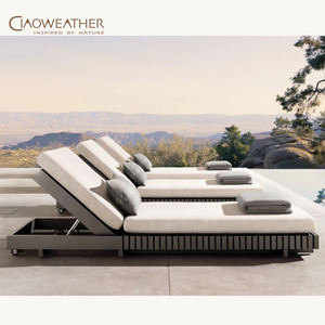 Mobilier d'extérieur haut <span class=keywords><strong>de</strong></span> gamme jardin cour Villa lit couché <span class=keywords><strong>de</strong></span> luxe hôtel <span class=keywords><strong>de</strong></span> loisirs piscine teck lumière du <span class=keywords><strong>soleil</strong></span> <span class=keywords><strong>bain</strong></span> ensemble <span class=keywords><strong>de</strong></span> lit - Product Image 6