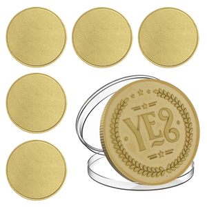 Pièces de monnaie vierges en laiton massif gravées au laser pour la vente en gros, pièces de monnaie de la Fé<span class=keywords><strong>e</strong></span> des Dents, diamètre 40mm, double face (tête et queue), pièce souvenir - Product Image 1