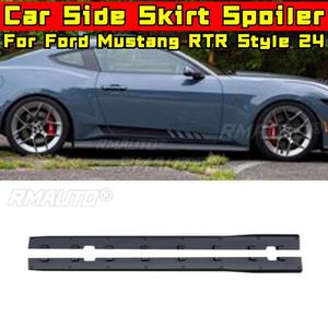<b>Car</b> Side Skirt Lip Spoiler Extension <b>Diffuser</b> Guard Apron <b>for</b> Ford Mustang RTR Style 2024 Side Skirt Splitter <b>Car</b> Accessories - Product Image 2
