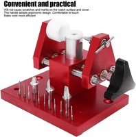 Montre professionnelle en acier inoxydable couvercle arrière ouverture outil sangle démontage régulateur réglage Table Se montre désassembleur