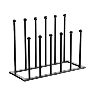 Freestanding <b>Shoe</b> <b>Rack</b> Metal Long Boot <b>Storage</b> <b>Rack</b> For Entryway Minimalist Design 6-10 Pairs Capacity Standing Type - Product Image 2