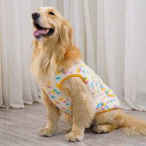 Chaleco de lana coral para perros, ropa gruesa y cálida para invierno, para perros grandes, Golden Retrievers, Border Collies - Product Image 2