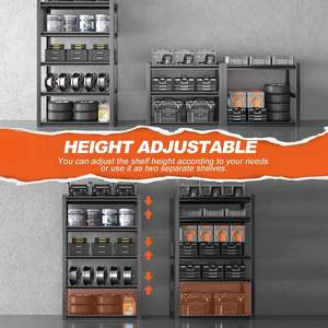 Giá để đồ bằng kim loại cho nhà để xe và tầng hầm, kệ thép chắc chắn có thể điều chỉnh độ cao - Product Image 5