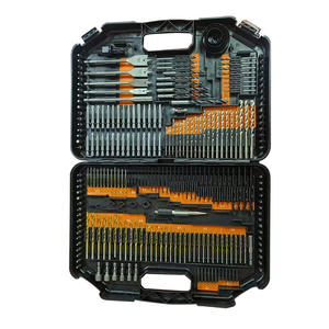 Jeu de 246 forets combinés avec étui rigide pour métal, bois, maçonnerie, béton, bricolage et outils de travail du bois - Product Image 2