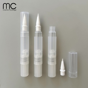 T301+B02 4ml Brillo Labial, Esencia Labial, Gel, Aceite, Crema, Lápiz, Envase Vacío Giratorio con Punta de Silicona - Product Image 1