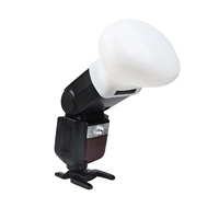 Diffuseur en silicone blanc pour flash Speedlite, accessoires pour Godox TT520 TT600 TT685 V860 V850 AD200 YN560