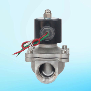 ROTK 2/2 moyen à action directe normalement fermé 3/8 "pouces Orifice 16mm en acier inoxydable 304 AC24V électrovanne - Product Image 6
