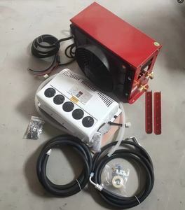 Kit de climatisation de stationnement split écoénergétique 12V/24V DC avec télécommande pour camions, camping-cars, caravanes, modèle Q-300, 2000m³/h de refroidissement - Product Image 4