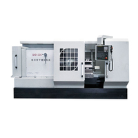 Machine à Tour CNC Multifonctionnelle de Grande Taille Senmo QKD1325/QKD1330/QKD1335, 4 Stations d'Outils, Fonctionnement Manuel, Horizontal, Robuste
