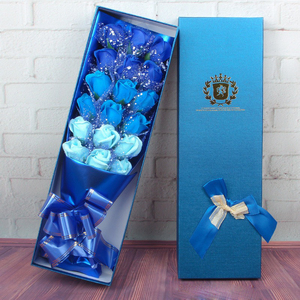 Rosas de Jabón Artificiales de Lujo al por Mayor, Ramo de Rosas en Forma de Bola, Decoraciones para el Año Nuevo Chino, con Caja de <span class=keywords><strong>Regalo</strong></span>, <span class=keywords><strong>Regalo</strong></span> para Parejas - Product Image 4