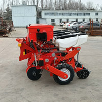 Semoir pneumatique à maïs 4 rangs, machine de précision à aspiration d'air, équipement agricole durable et efficace, livraison rapide