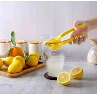 Presse-fruits en métal de qualité supérieure 2 en 1 double couche en alliage d'aluminium presse-citron portable presse-citron vert manuel presse-agrumes