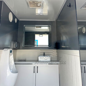 ห้องน้ำในตัวแบบพกพาใช้ในห้องน้ำห้องน้ำห้องน้ำห้องส้วมแบบพกพาสุดหรูพร้อมวัสดุทำจากเหล็กรถพ่วง - Product Image 4