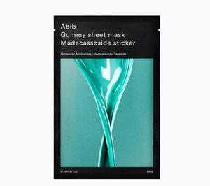 Abib Gummy <b>Sheet</b> Mask Madecassoside <b>Sticker</b> Moisturizing Ceramide Face Mask 27ml Sample Size - Product Image 1