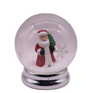 Hot Selling European Christmas Glass Decoration LED <strong>Lights</strong> 14cm Christmas Glass Ball Cover Desktop Decoration <strong>Snowball</strong> <strong>Lights</strong> - Product Image 1