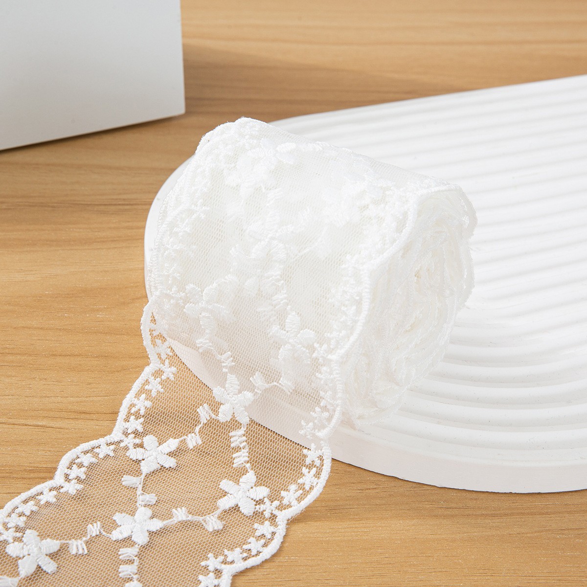 Style 7 (blanc) -7 cm, 5 mètres par rouleau