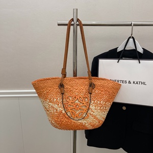 <span class=keywords><strong>Borsa</strong></span> tote grande riutilizzabile in paglia, <span class=keywords><strong>borsa</strong></span> da spiaggia da donna, <span class=keywords><strong>borsa</strong></span> estiva in macramè - Product Image 4
