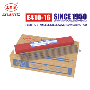 อิเล็กโทรดเชื่อมเหล็กสแตนเลส ATLANTIC China Suppliers AWS A5.4 E410-16 สำหรับเหล็กกล้าคาร์บอนระดับกลาง ขนาดแกน 2.5-4.0 มม. - Product Image 2