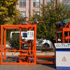 Proyectos <span class=keywords><strong>de</strong></span> Infraestructura en África, Máquina Automática para Fabricar Bloques <span class=keywords><strong>de</strong></span> Hormigón QTJ4-25 - Product Image 4