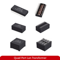 Transformateurs magnétiques Poe + Lan, module de w, filtre Smd magnétique à fréquence indépendante, amplificateurs de puissance, Isolation Ethernet