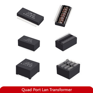 Módulos de frecuencia magnética, amplificador de potencia de circuito impreso Gigabit, aislamiento Ethernet, transformadores Poe + Lan - Product Image 4