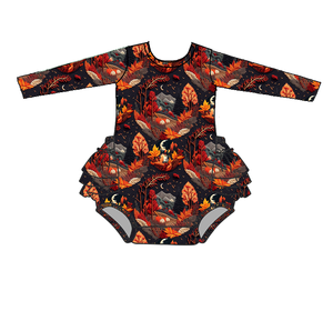 Neuester Baby-Mädchen-Strampler aus Bambus und Milchseide Kinder-Mädchen-Bubble-Strampler - Product Image 5