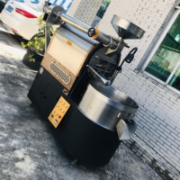 Torréfacteur à café professionnel commercial, électrique et à gaz, capacité 600g, acier inoxydable, usage domestique, moteur 40W, 2500W