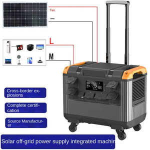 Di Động 3000W Năng Lượng Mặt Trời Trạm Điện EU Ổ Cắm Cổng Thông Tin Máy Phát Điện Cho Nhà Sử Dụng Xe Năng Lượng Mặt Trời Bảng Điều Khiển Nguồn 2688wh Năng Lượng Hệ Thống Lưu Trữ - Product Image 5