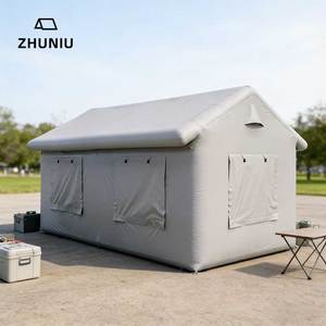 Tenda da Campeggio Gonfiabile in <span class=keywords><strong>PVC</strong></span> Personalizzata Grande con Una Camera da Letto, Impermeabile, per Quattro Stagioni, Casa d'Aria per Glamping Multi-Persona - Product Image 5