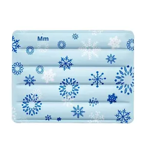 Fournitures de refroidissement <span class=keywords><strong>pour</strong></span> animaux de compagnie lit de nid de glace d'été imprimé tapis de glace <span class=keywords><strong>pour</strong></span> animaux de compagnie <span class=keywords><strong>pour</strong></span> <span class=keywords><strong>chiens</strong></span> et chats tapis de sol <span class=keywords><strong>pour</strong></span> un sommeil confortable - Product Image 1