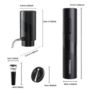 Ouvre-bouteille de vin 4 en 1 automatique avec aérateur et bouchon sous vide - Product Image 2